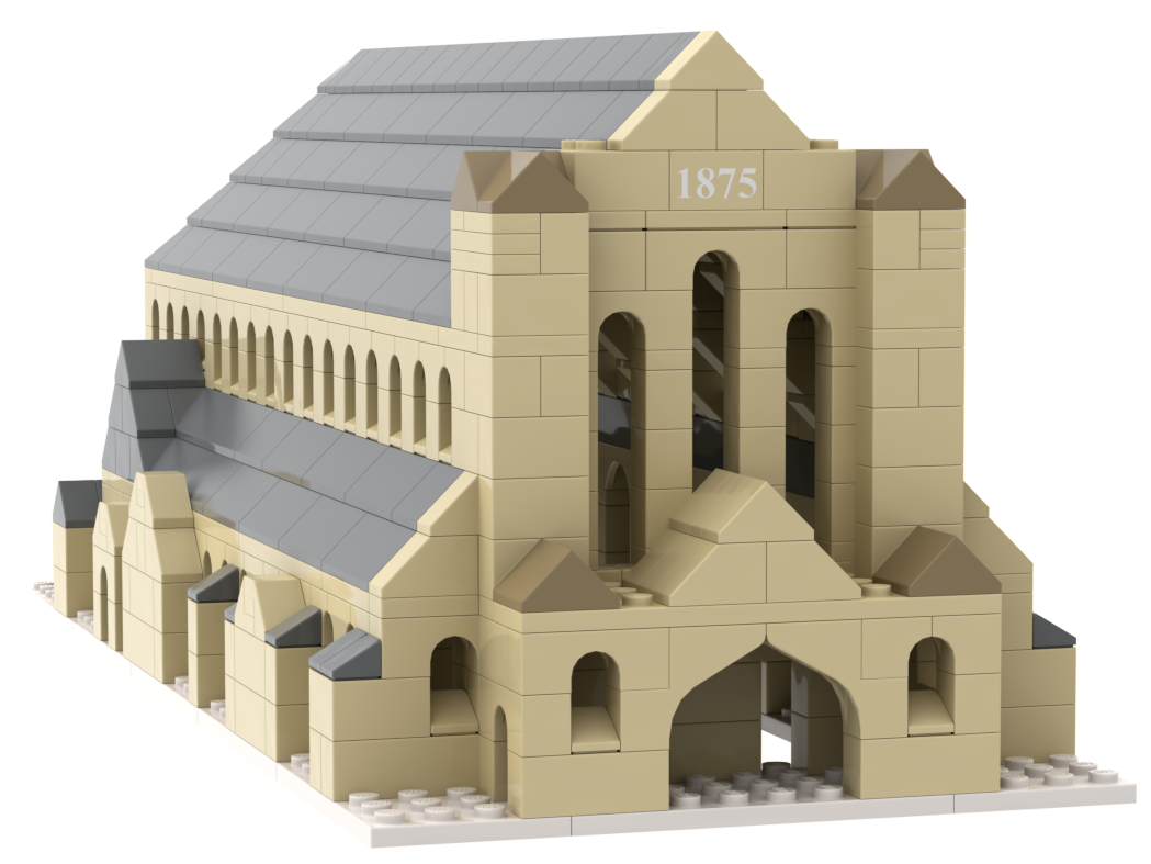 St Werburgh's Church, Chester, Lego MOC Kit St Werburgh Church Lego MOC Model Kit